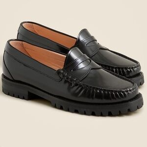 J. Crew Winona Lug Sole Penny Loafers